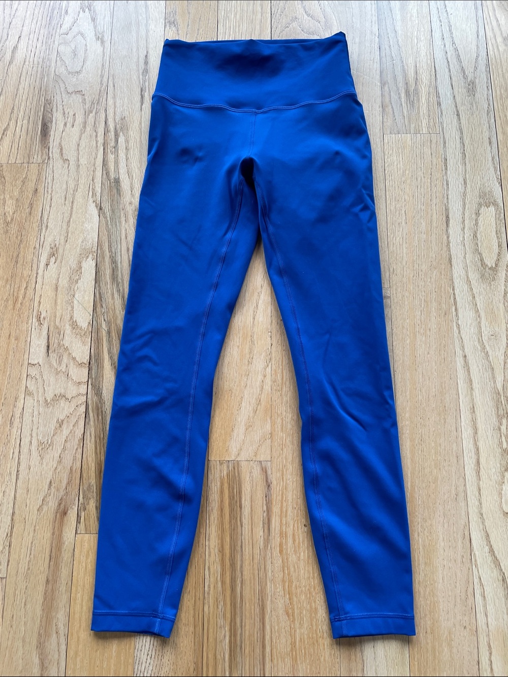 Lululemon Wunder Train High Rise 25” Galactic Cobalt, Size 4